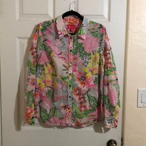 Lilly Pulitzer for Target long sleeve button down